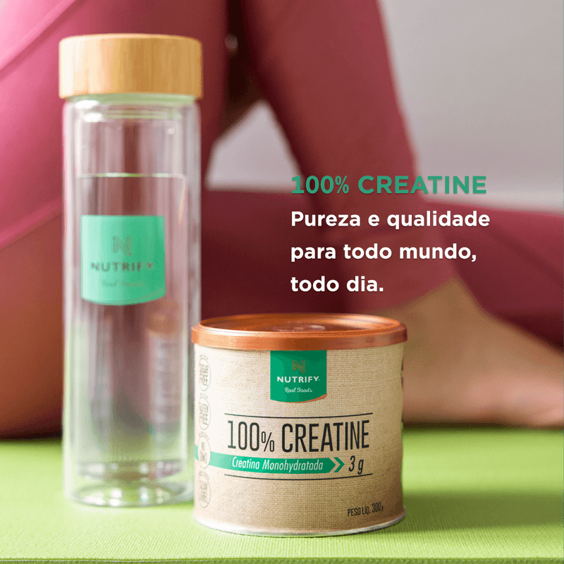 Creatine 100% - Creatina Pura Monohidratada - Nutrify - 300g