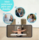 Câmera De Visão Noturna E Rastreamento Inteligente Wi-fi Ptz Cor Branco