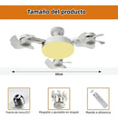 Ventilador De Teto Com Luz, Luz Led Regulável