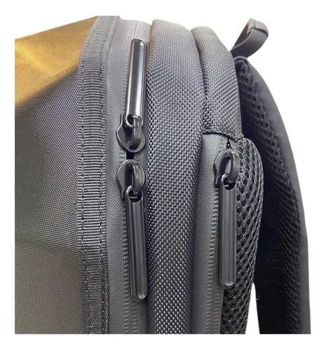 Mochila com bluetooth olhos Led Motoqueiro inteligente Smart Bag