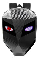 Mochila com bluetooth olhos Led Motoqueiro inteligente Smart Bag