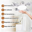 Ventilador De Teto Com Luz, Luz Led Regulável