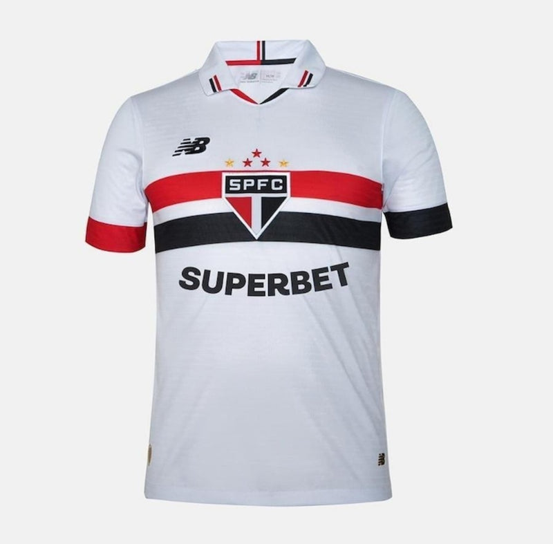Camisa do São Paulo Home New Balance 2024 Torcedor- Masculina