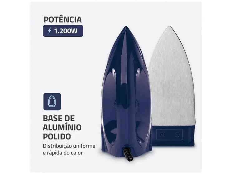 Ferro de Passar Roupa a Seco Mondial