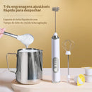 Batedor Misturador Mixer Elétrico para Bebidas