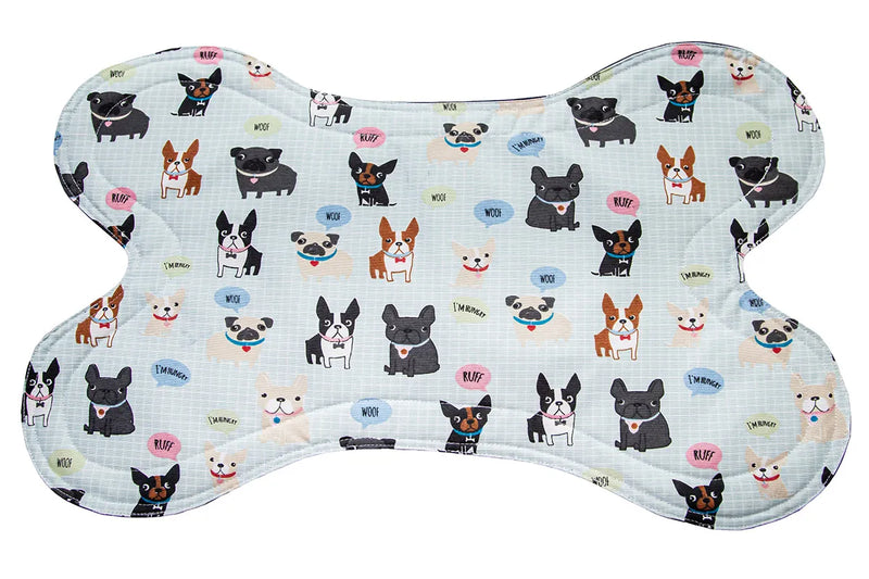 Kit Enxoval Completo para Cachorro 100% Impermeavel Luppet Azul Cachorrinho