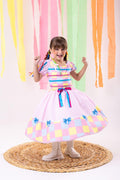 Vestido junino infantil Marie Luxo Arraia da Docura