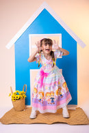 Vestido junino infantil Marie Luxo Quermesse das Cores