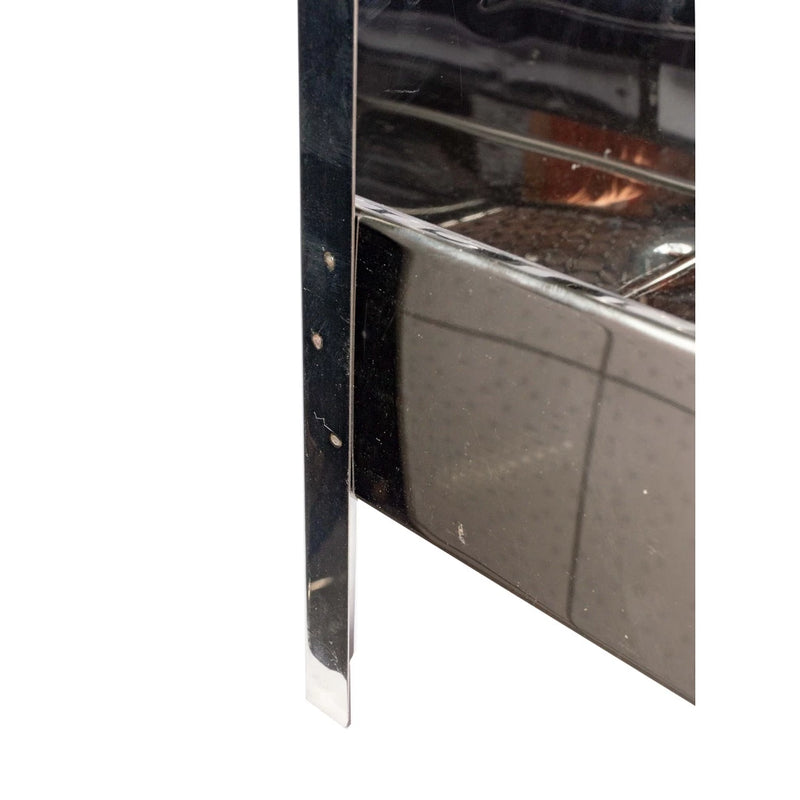 Mini Churrasqueira Campeira Movel Inox